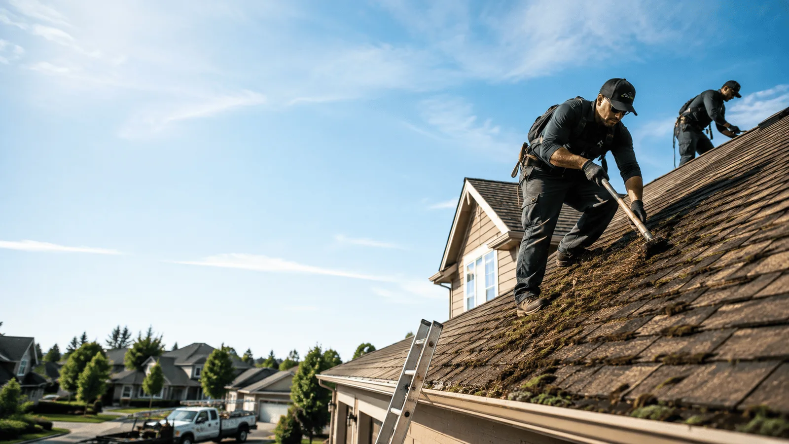 Roof Moss Removal in Hanover, IN near me